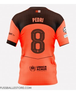 Günstige Barcelona Pedri Gonzalez #8 3rd trikot 2025-26 Kurzarm